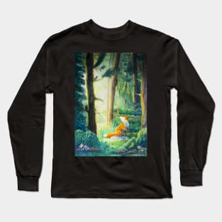 Light in the Endless Woods Long Sleeve T-Shirt